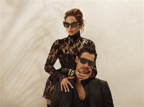 Jennifer Lopez Dolce & Gabbana Eyewear Campaign Spring 2022.